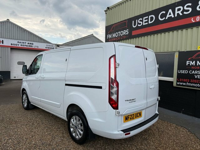 Ford Transit Custom 300 Ecoblue Limited Panel MF22UCN White #5