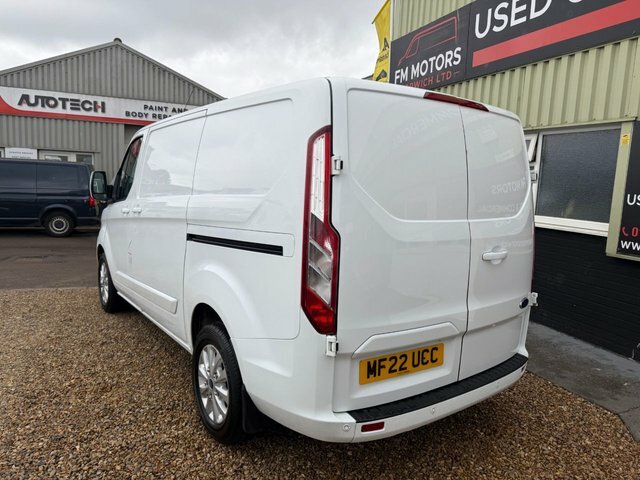 Ford Transit Custom 300 Ecoblue Limited Panel MF22UCC White #5