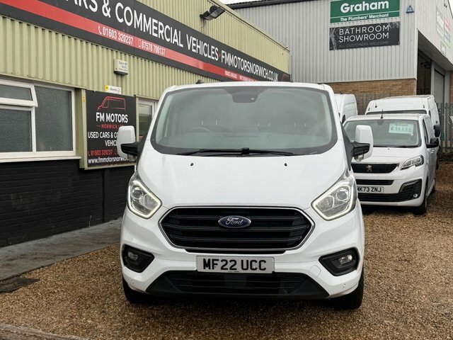Ford Transit Custom 300 Ecoblue Limited Panel MF22UCC White #4