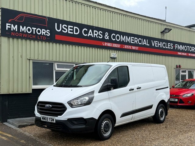 Ford Transit Custom 300 Ecoblue Leader Panel MM69YDW White #3