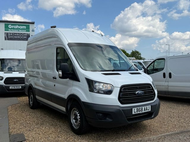 Ford Transit Custom 350 Ecoblue Panel Van LB68AAJ White #5