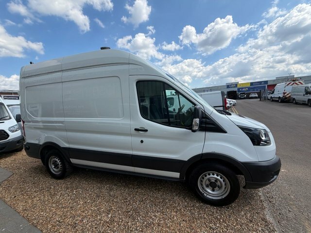 Ford Transit Custom 350 Ecoblue Panel Van LB68AAJ White #4