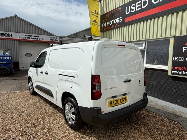 Peugeot Partner Bluehdi 950 Professional Long MA20CNV White #6