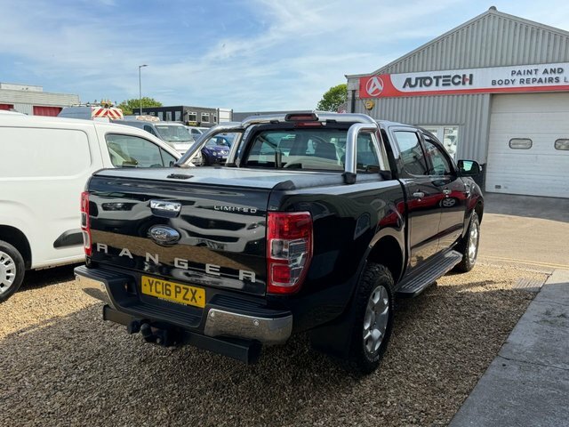 Ford Ranger Tdci Limited 1 Pickup YC16PZX Black #4