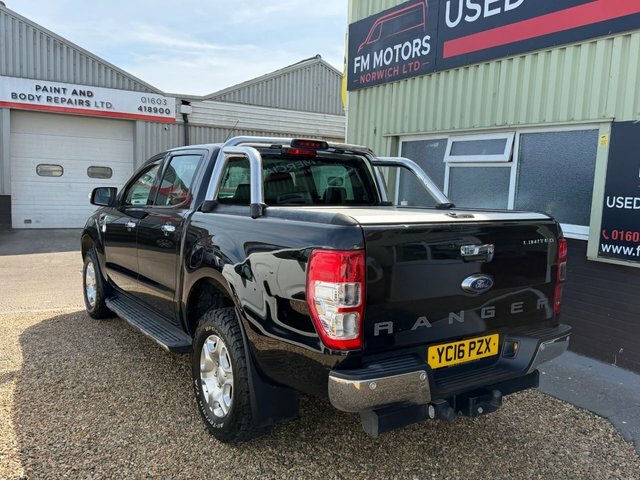 Ford Ranger Tdci Limited 1 Pickup YC16PZX Black #6