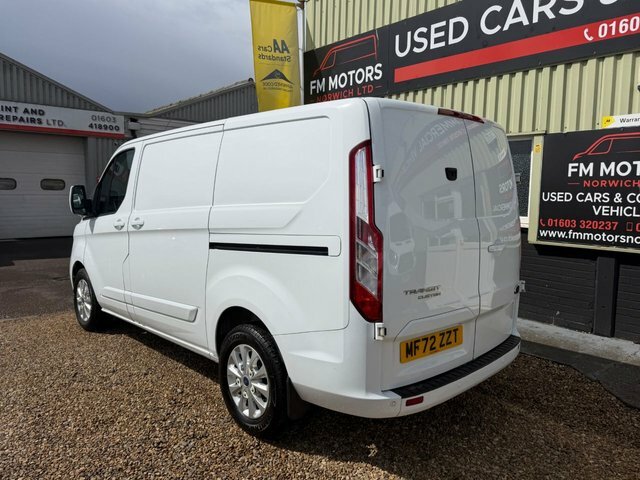 Ford Transit Custom 300 Ecoblue Limited Panel MF72ZZT White #4