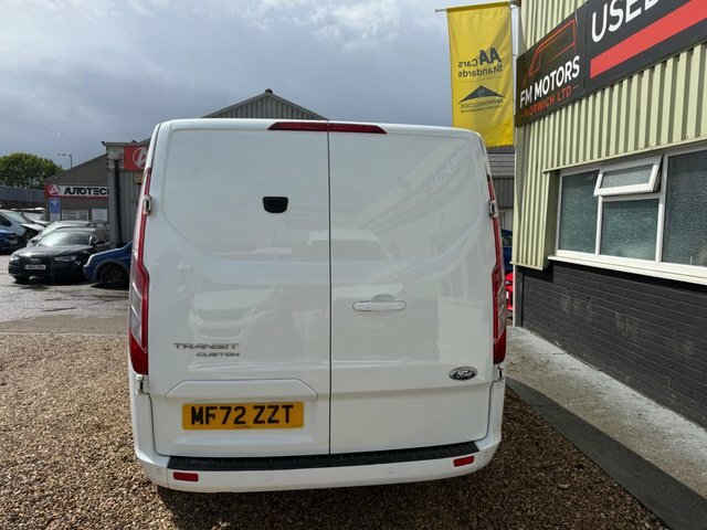 Ford Transit Custom 300 Ecoblue Limited Panel MF72ZZT White #5