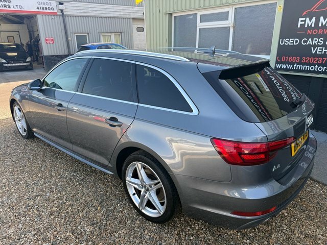 Audi A4 Avant Tdi S Line Estate BN66AHG Grey #2