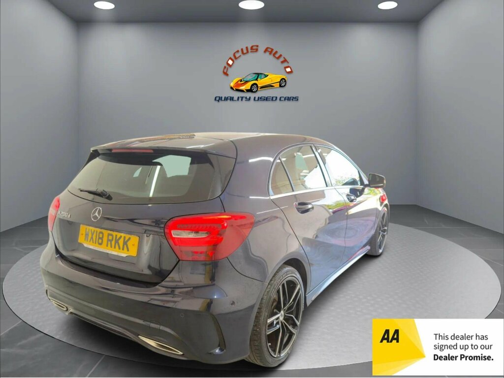 Mercedes-Benz A Class 2.1 A200d Amg Line Executive Hatchback Diese WX18RKK Blue #6