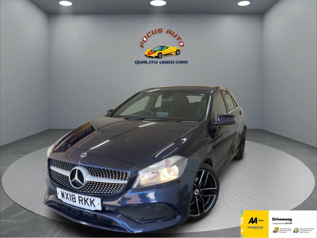 Mercedes-Benz A Class 2.1 A200d Amg Line Executive Hatchback Diese WX18RKK Blue #5