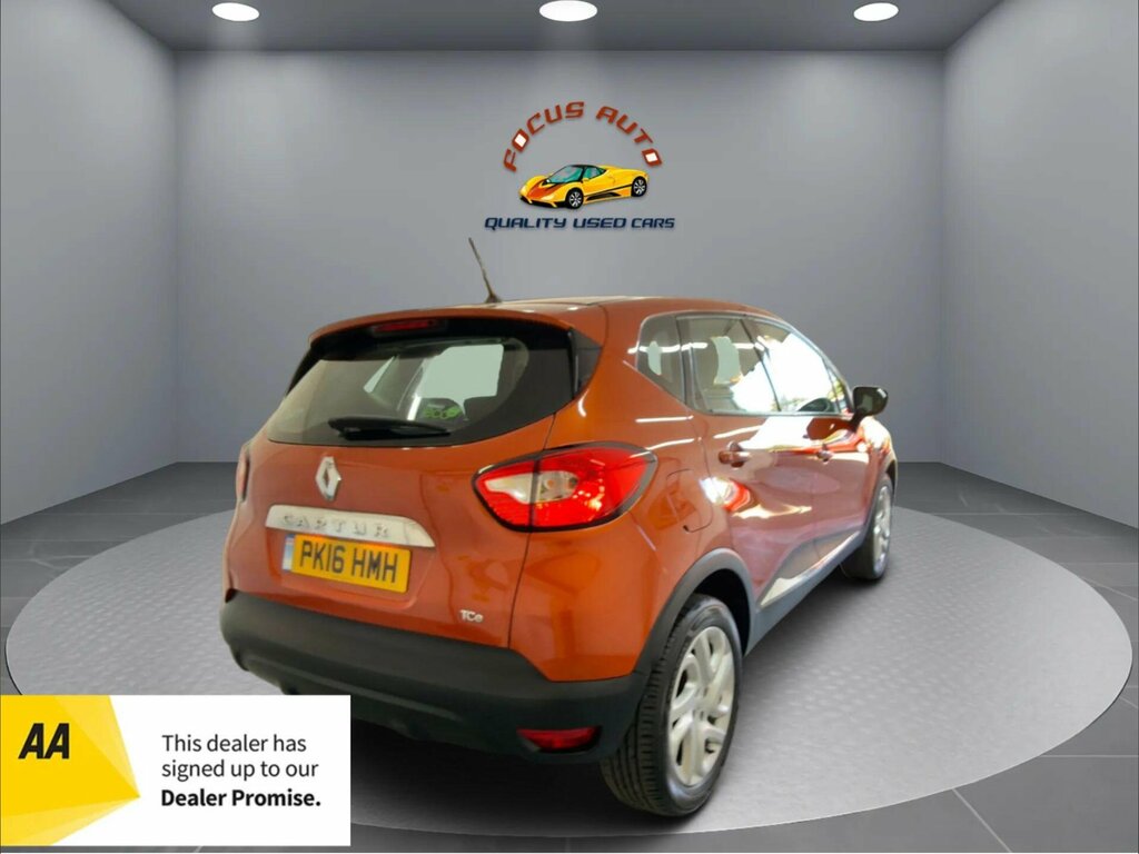 Renault Captur 0.9 Tce Energy Dynamique Nav Suv PK16HMH Orange #4