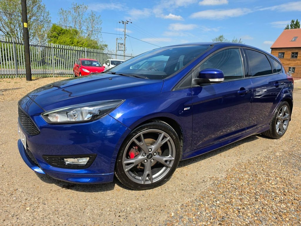 Ford Focus 1L St-line X EJ67OSO Blue #2