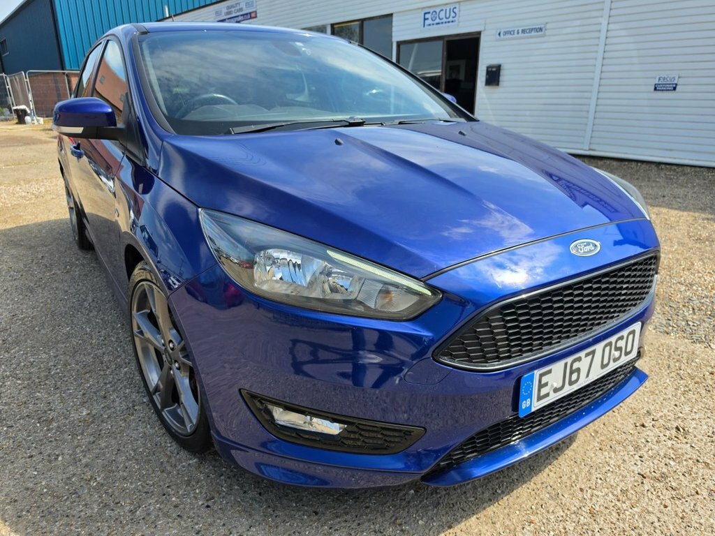 Ford Focus 1L St-line X EJ67OSO Blue #3