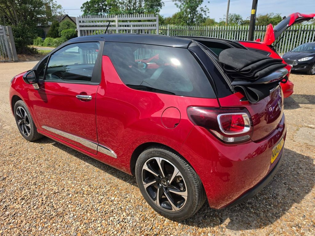 DS DS 3 Cabrio 1.6L Elegance AO67MFK Red #6