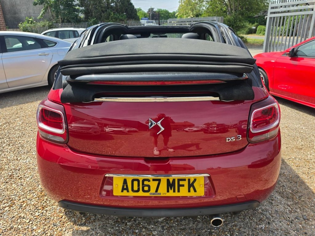 DS DS 3 Cabrio Puretech Performance Line Cabriolet White #8