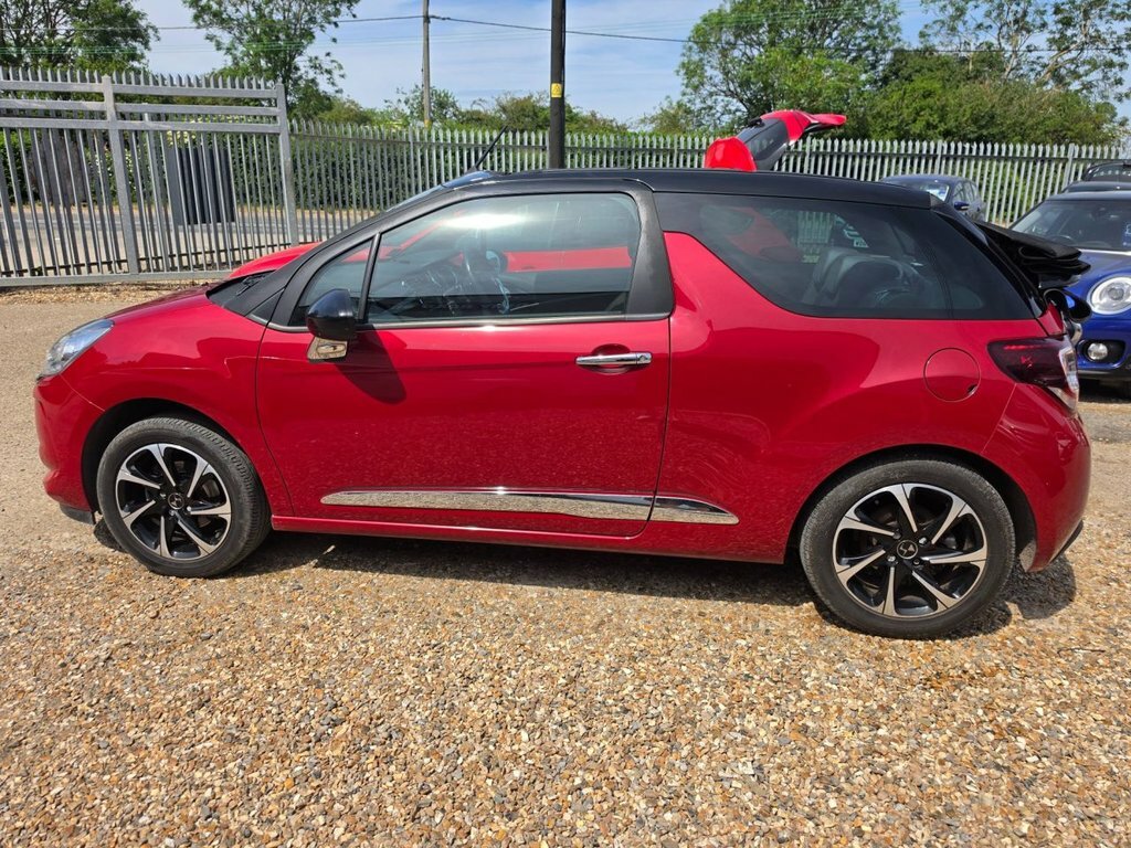 DS DS 3 Cabrio 1.6L Elegance AO67MFK Red #4