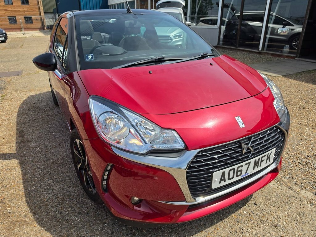 DS DS 3 Cabrio 1.6L Elegance AO67MFK Red #3