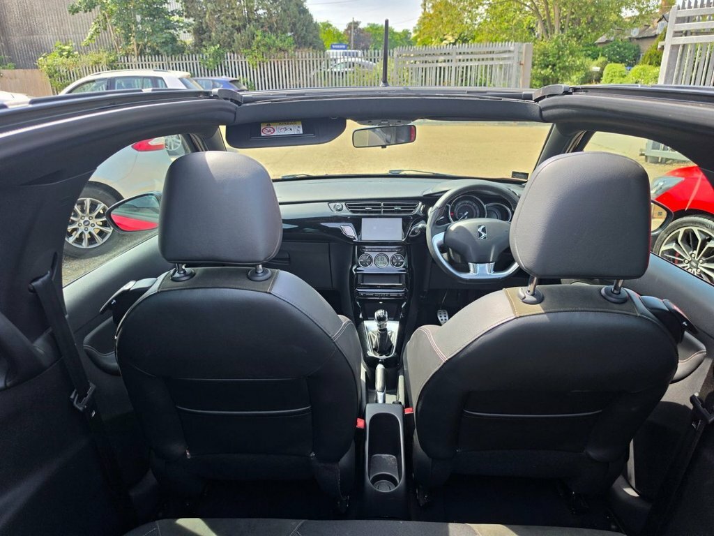 DS DS 3 Cabrio Puretech Performance Line Cabriolet White #10