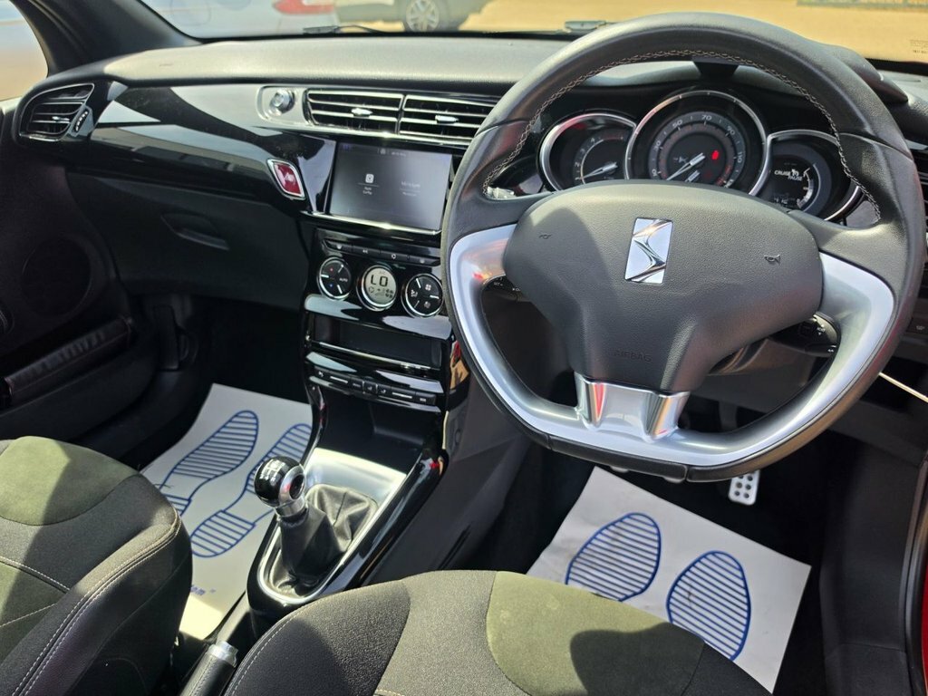 DS DS 3 Cabrio Puretech Performance Line Cabriolet White #12