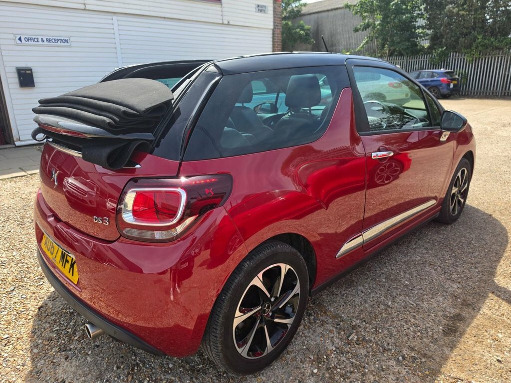 DS DS 3 Cabrio Puretech Performance Line Cabriolet White #9
