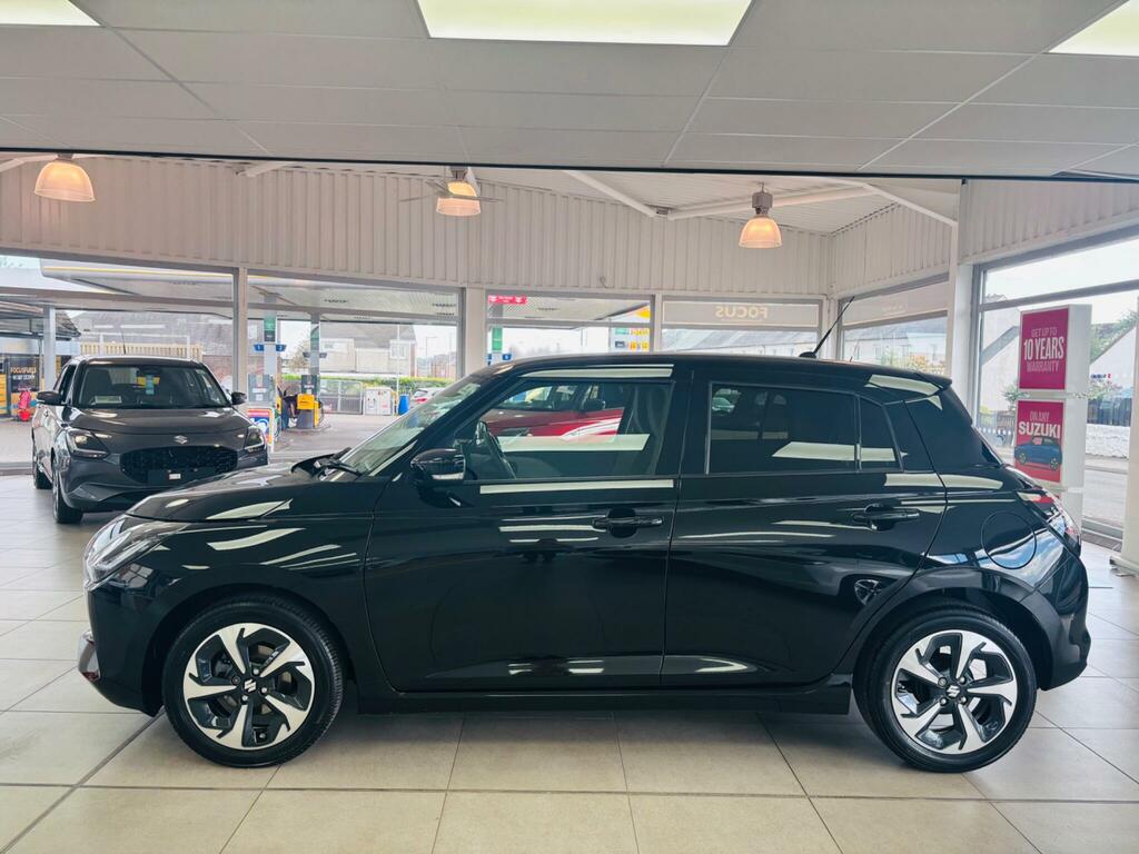 Suzuki Swift 1.2 Mhev Ultra Hatchback Hybrid SM25EOO Black #6