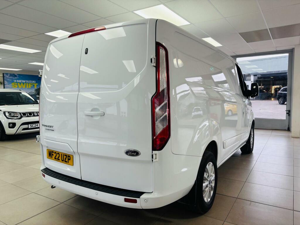 Ford Transit Custom 2.0 300 Ecoblue Limited L1 H1 Euro 6 Ss MF22UZP White #5