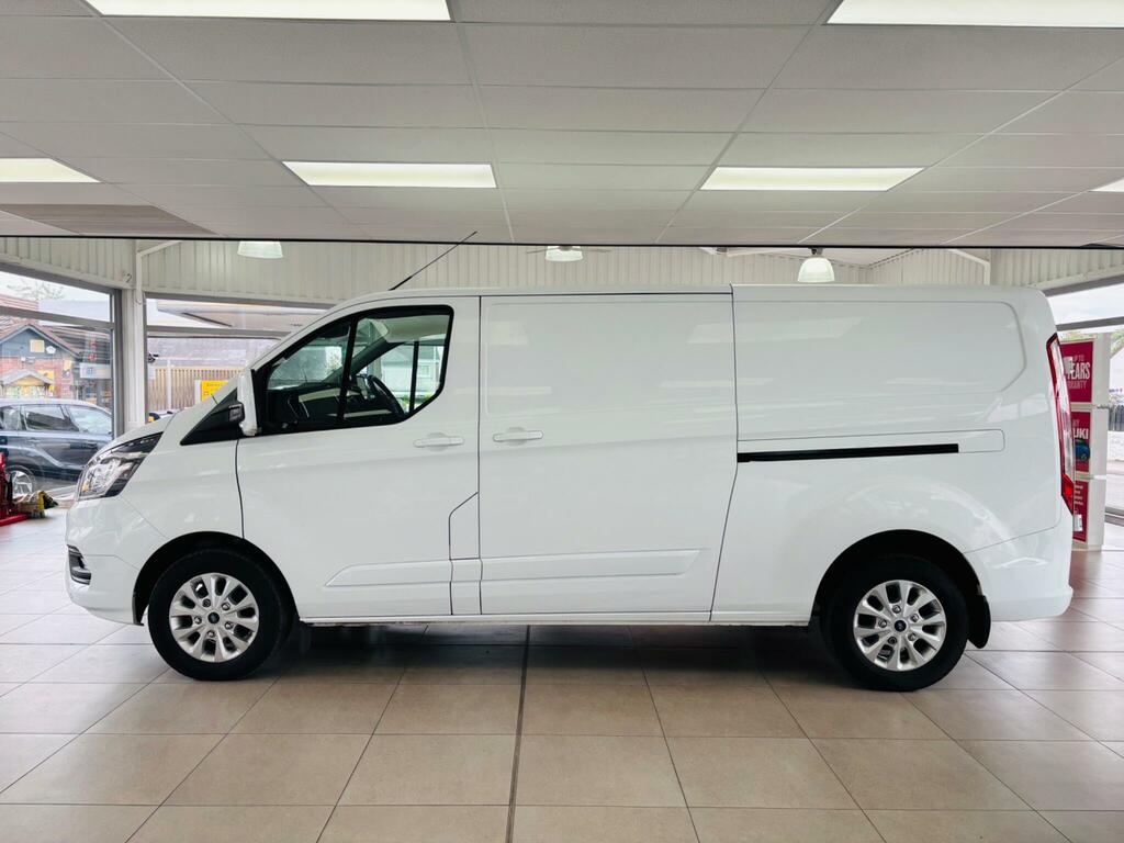 Ford Transit Custom 2.0 300 Ecoblue Limited L2 H1 Euro 6 Ss White #4