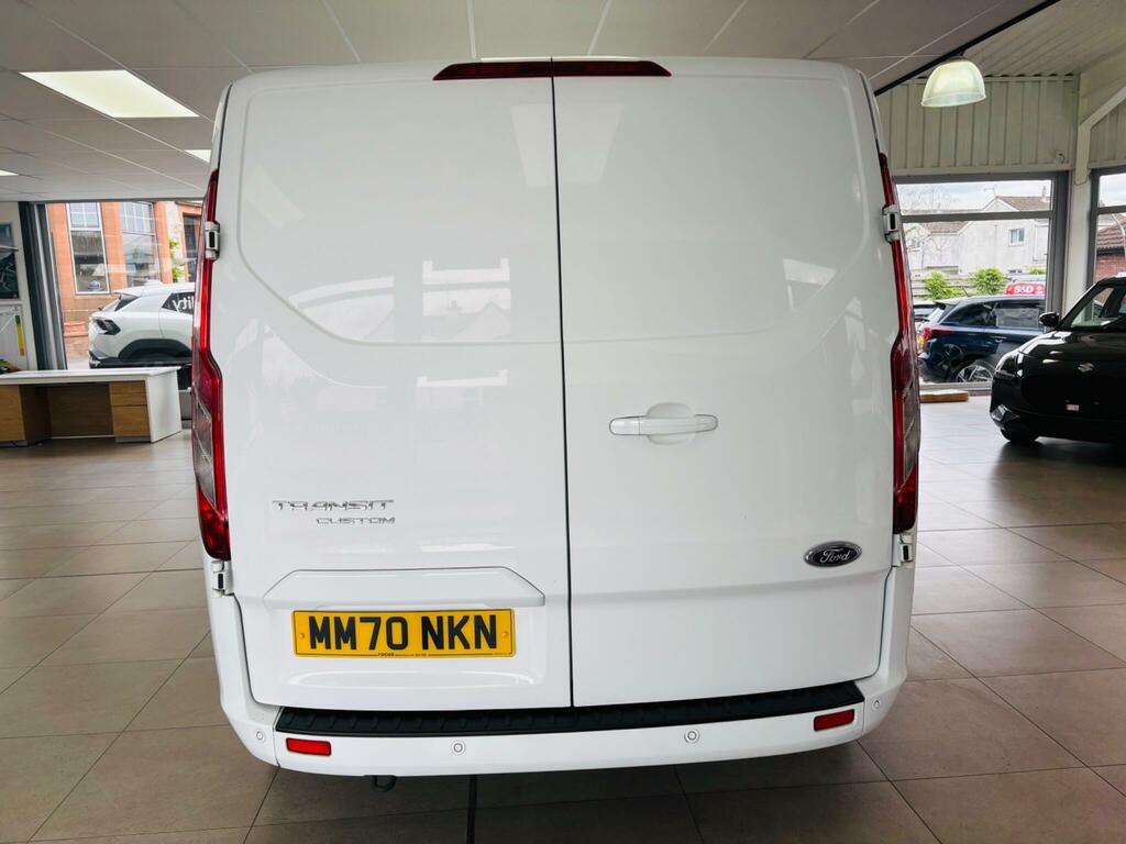 Ford Transit Custom 2.0 300 Ecoblue Limited L2 H1 Euro 6 Ss White #6
