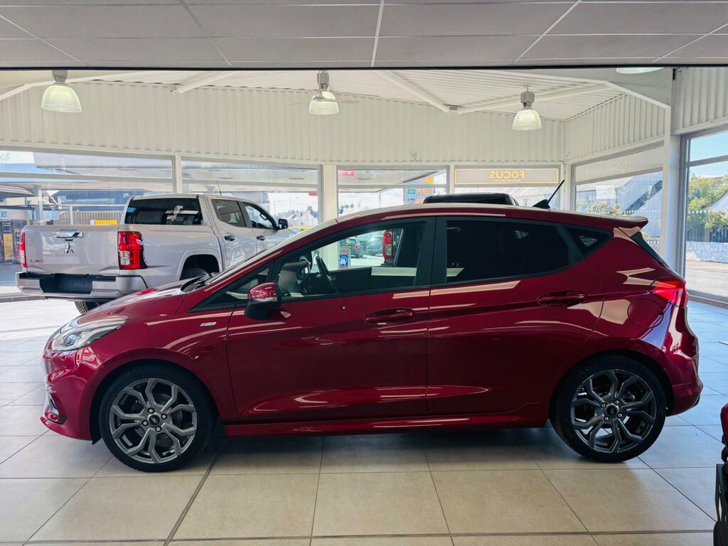 Ford Fiesta 1.0T Ecoboost St-line Euro 6 Ss CK19YAU Red #6