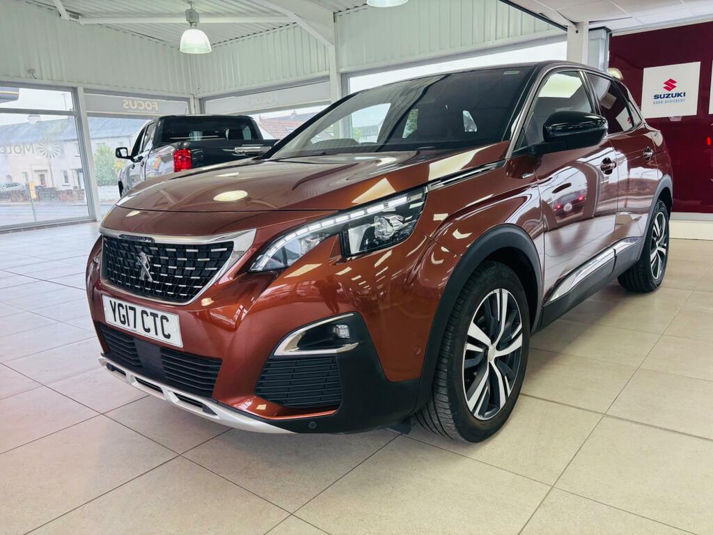 Peugeot 3008 1.6 Bluehdi Gt Line Eat Euro 6 Ss YG17CTC Brown #3