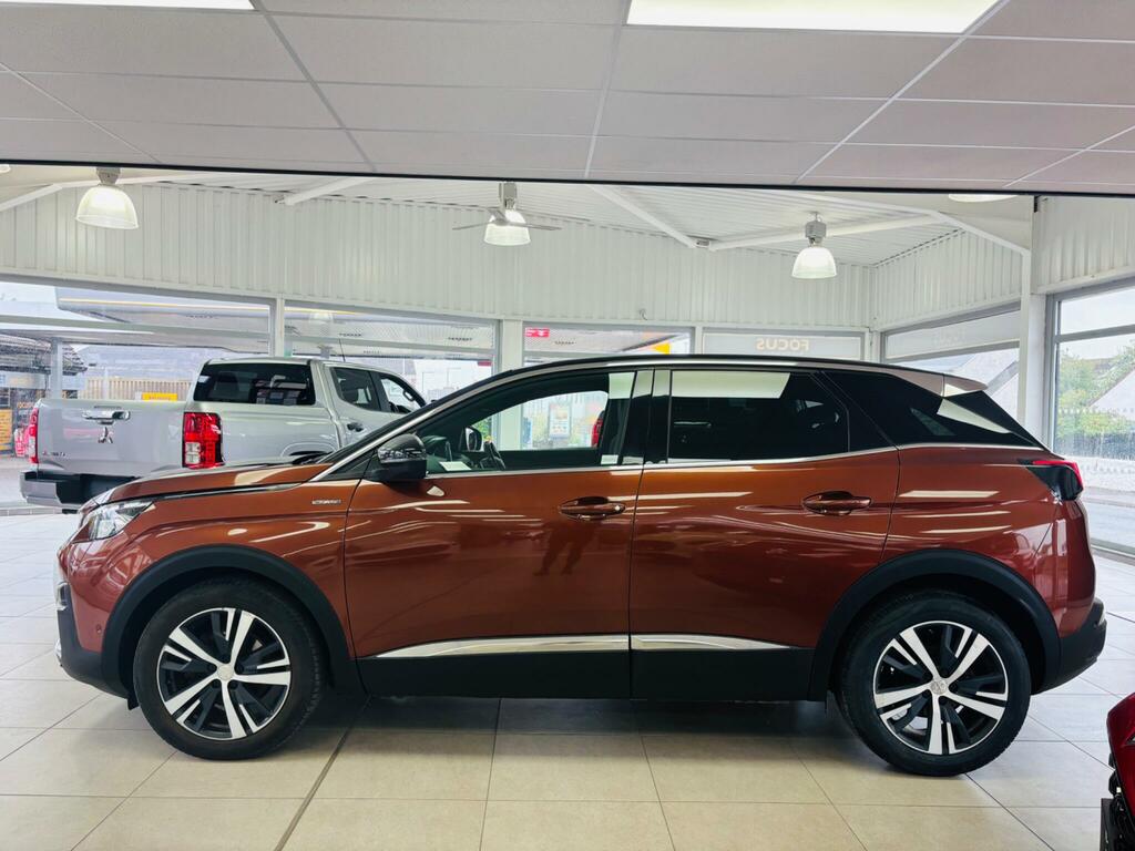 Peugeot 3008 1.6 Bluehdi Gt Line Eat Euro 6 Ss YG17CTC Brown #6