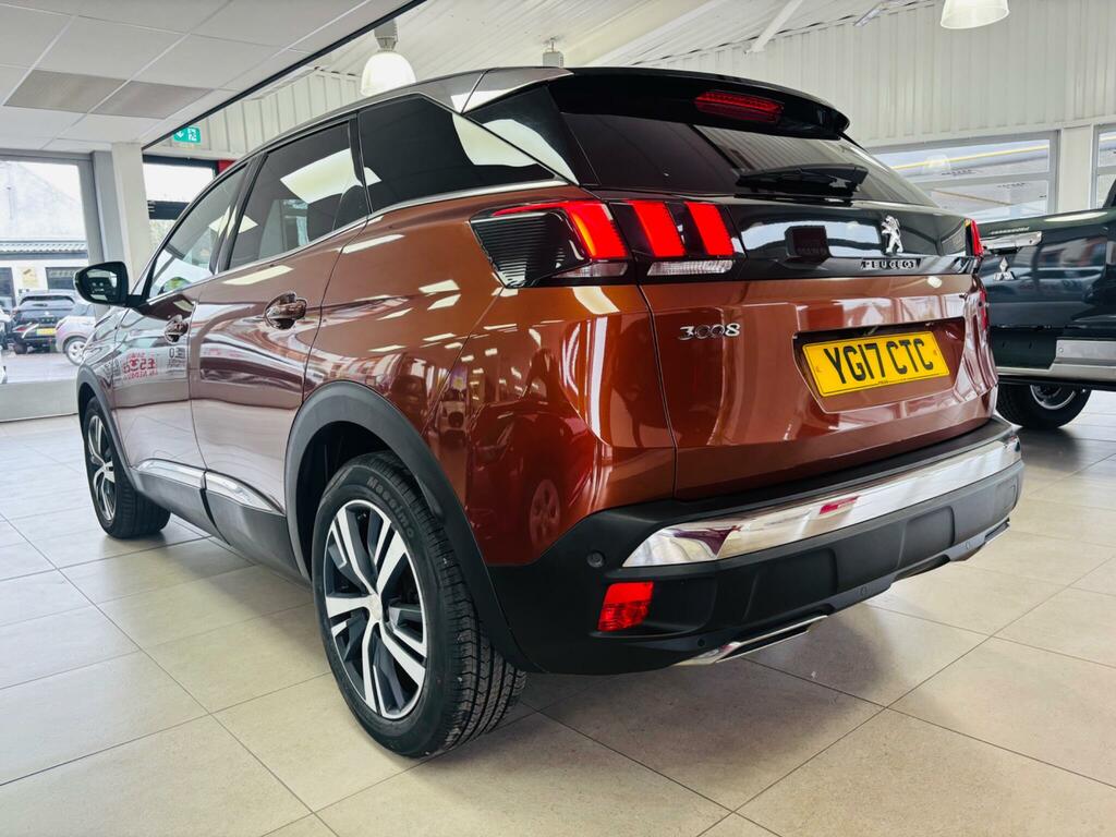 Peugeot 3008 1.6 Bluehdi Gt Line Eat Euro 6 Ss YG17CTC Brown #5