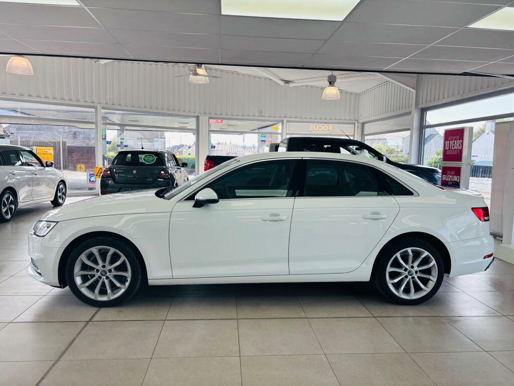 Audi A4 2.0 Tfsi 35 Sport Euro 6 Ss ML19WWV White #6