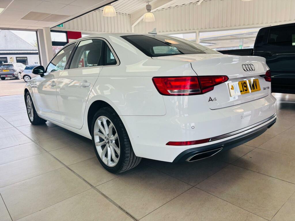 Audi A4 2.0 Tfsi 35 Sport Euro 6 Ss ML19WWV White #5