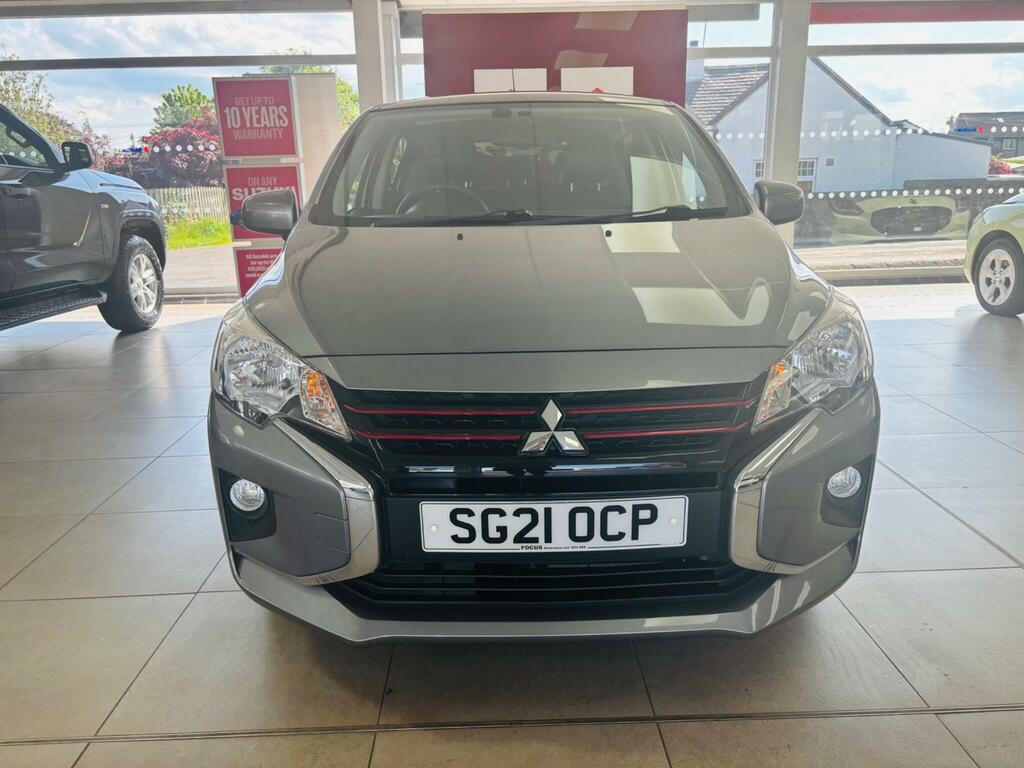 Mitsubishi Mirage 1.2 Design Pro Cvt Euro 6 Ss Grey #2