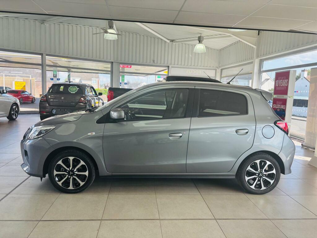 Mitsubishi Mirage 1.2 Design Pro Cvt Euro 6 Ss Grey #4