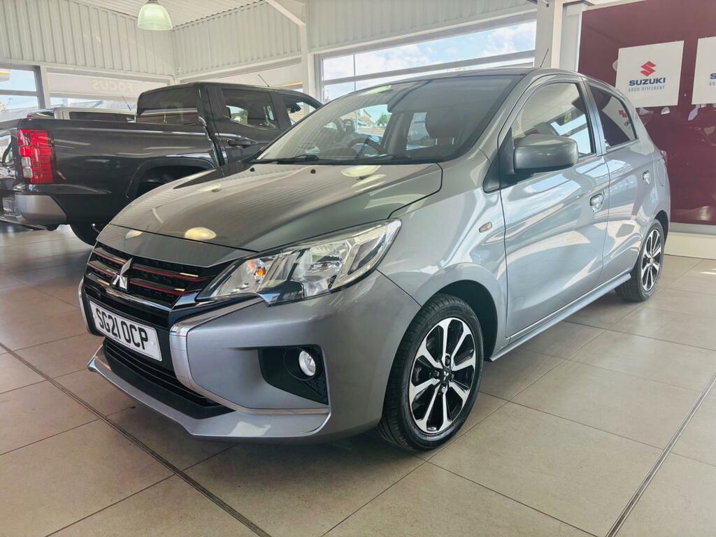 Mitsubishi Mirage 1.2 Design Pro Cvt Euro 6 Ss Grey #5