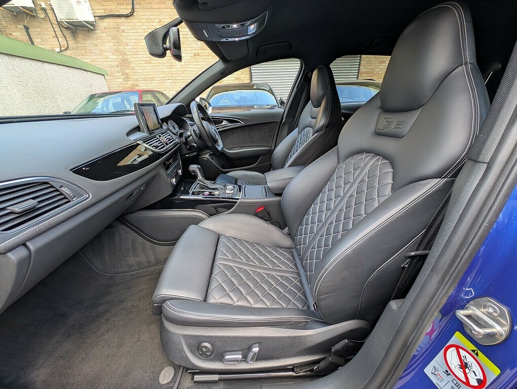 Audi S6 Avant Tfsi V8 Black Edition Blue #3
