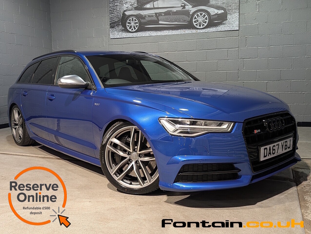 Audi S6 Avant Tfsi V8 Black Edition Blue