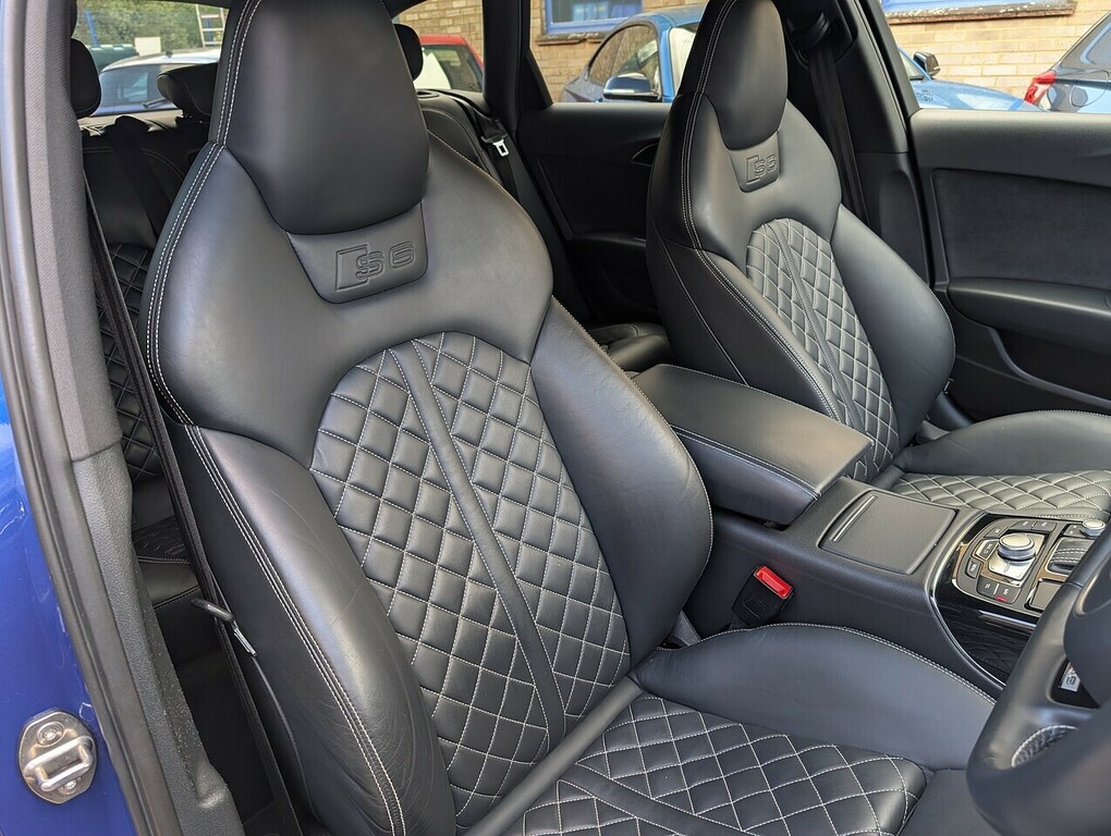 Audi S6 Avant Tfsi V8 Black Edition Blue #5