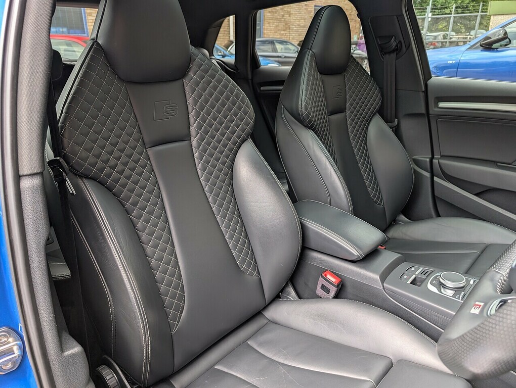 Audi S3 Tfsi Black Edition FV67LTU Blue #6