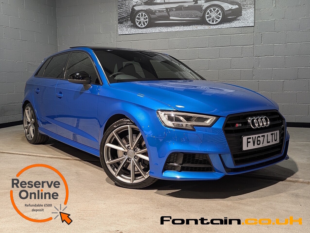 Audi S3 Tfsi Black Edition Blue