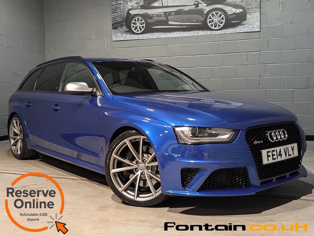Audi RS4 Avant Fsi V8 Blue