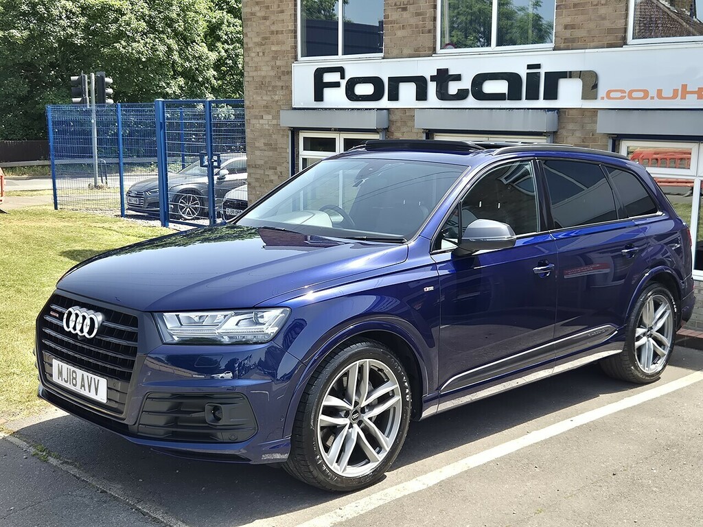 Audi Q7 Tdi V6 Black Edition MJ18AVV Blue #2