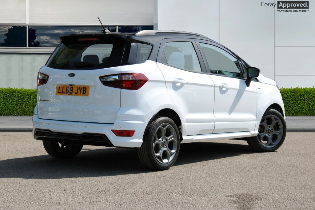 Ford Ecosport 1.0 Ecoboost 125 St-line LL69JYB White #4