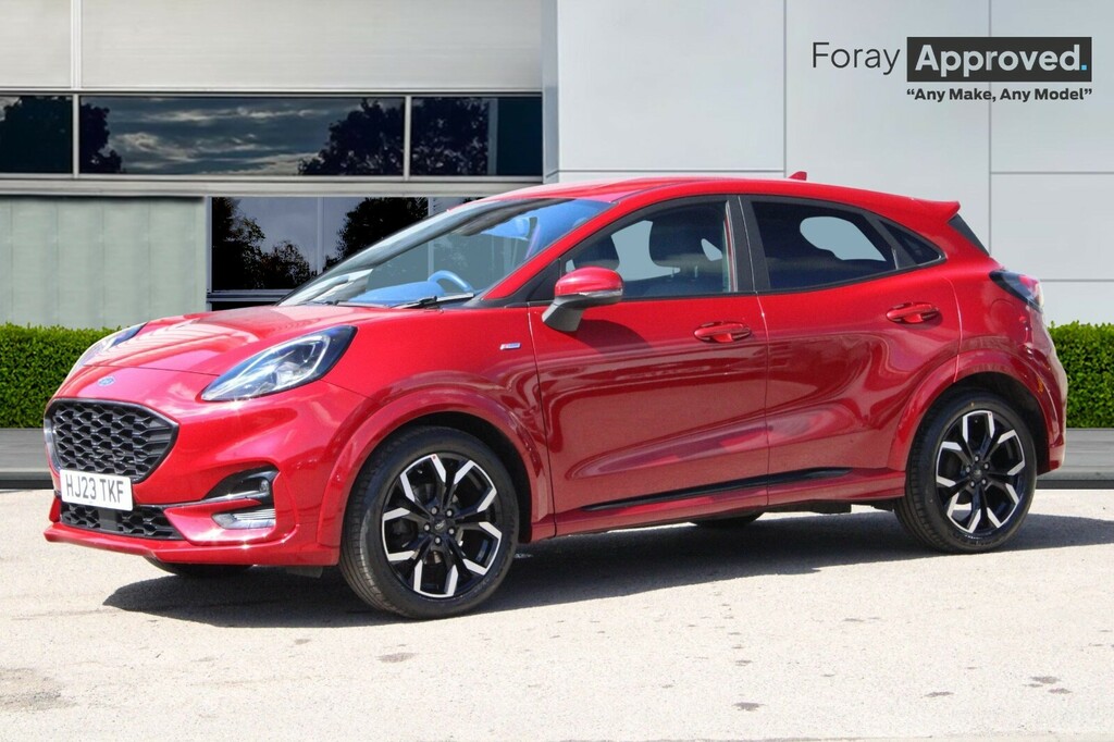 Ford Puma 1.0 Ecoboost Hybrid Mhev St-line X HJ23TKF Red #3