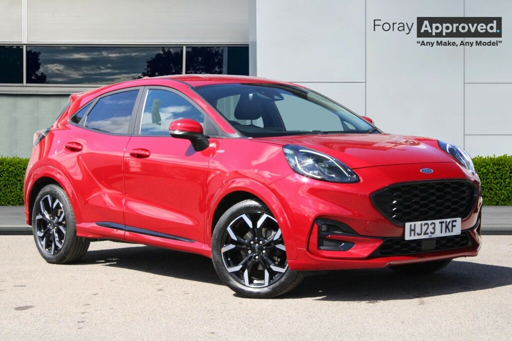 Ford Puma 1.0 Ecoboost Hybrid Mhev St-line X Red