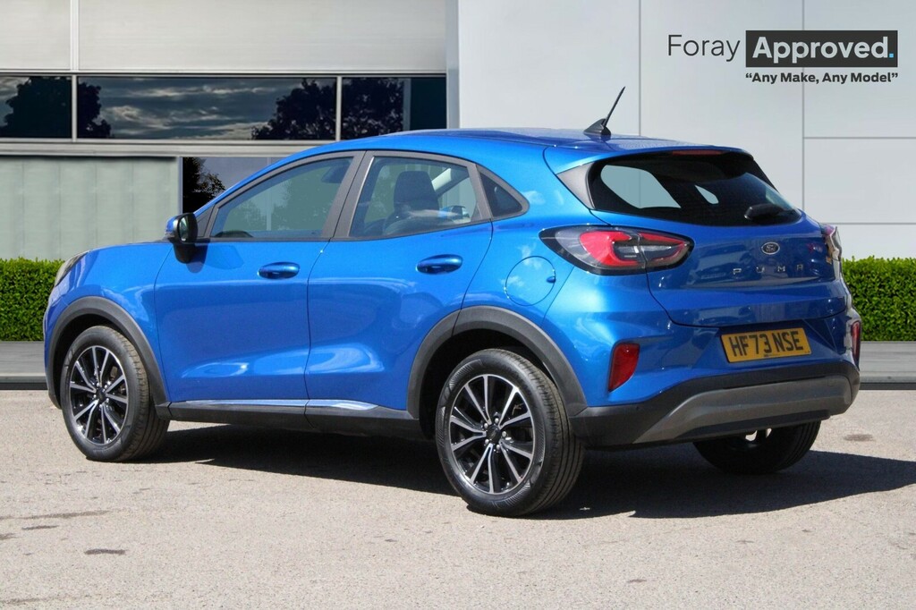Ford Puma 1.0 Ecoboost Hybrid Mhev Titanium HF73NSE Blue #5