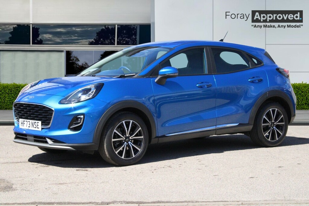 Ford Puma 1.0 Ecoboost Hybrid Mhev Titanium HF73NSE Blue #3