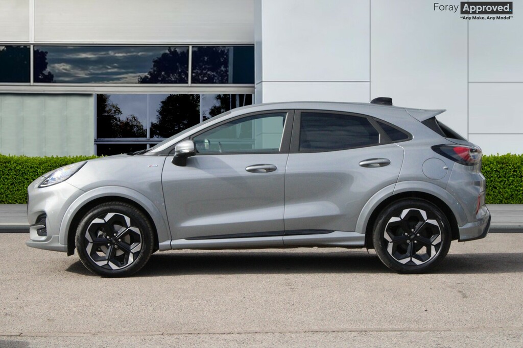 Ford Puma 1.0 Ecoboost Hybrid Mhev St-line X HG75BHU Silver #4